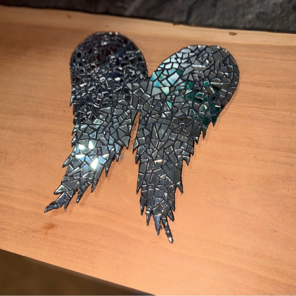 Mosaic Wing Decor